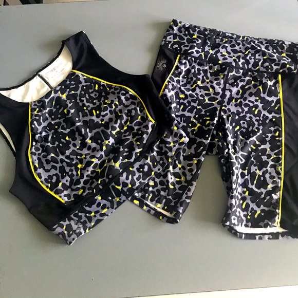 💫Biker & Top Set ⚡️ - Picture 1 of 7